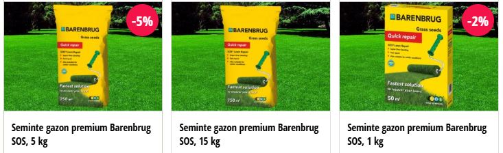 smeinte gazon rezistent Barenbrug SOS